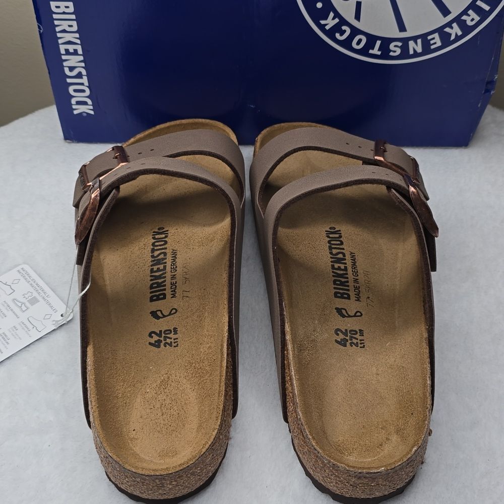 NIB Birkenstock Arizona BS Color: Mocca Sz W11 / M9 - Picture 4 of 9